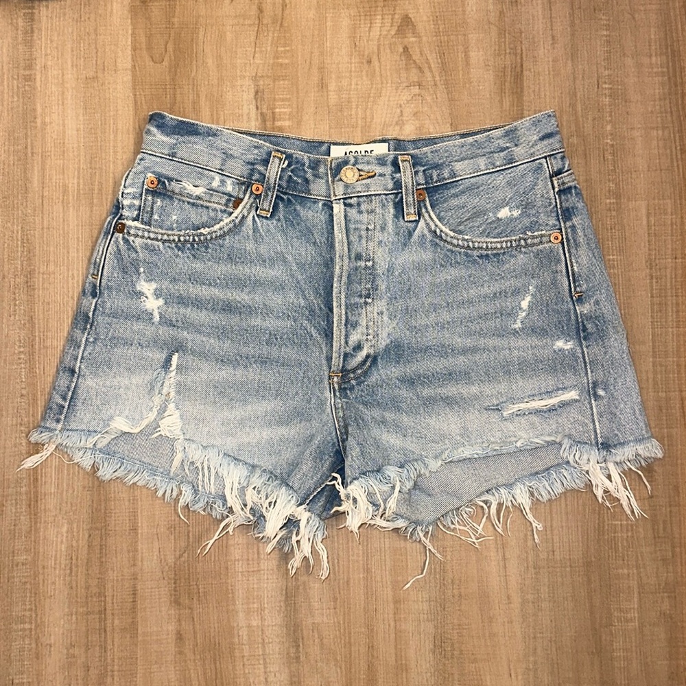 Agolde Parker Vintage Cut Off Short - Picture 4 of 9